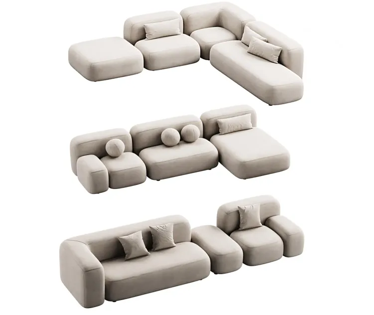 Modular Sofa Ribbl by Divan