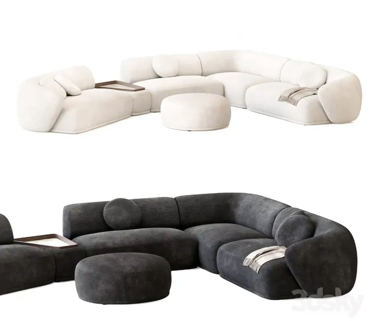 Rene Sofa by Meridiani Set 2