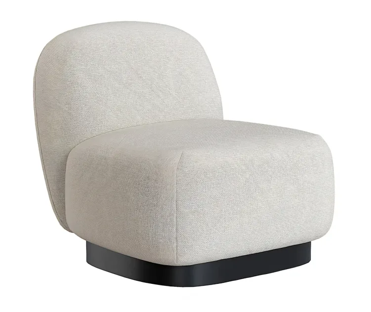 Elsie Cream White Armchair