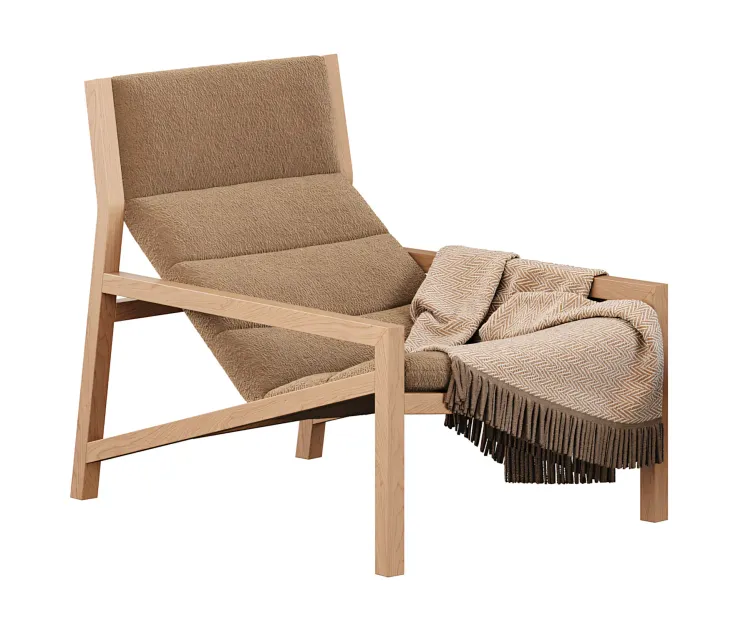 Jardan Lake Armchair with Ottoman