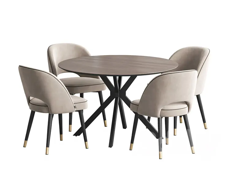 Dining Set Ralf Table Cliff Chair