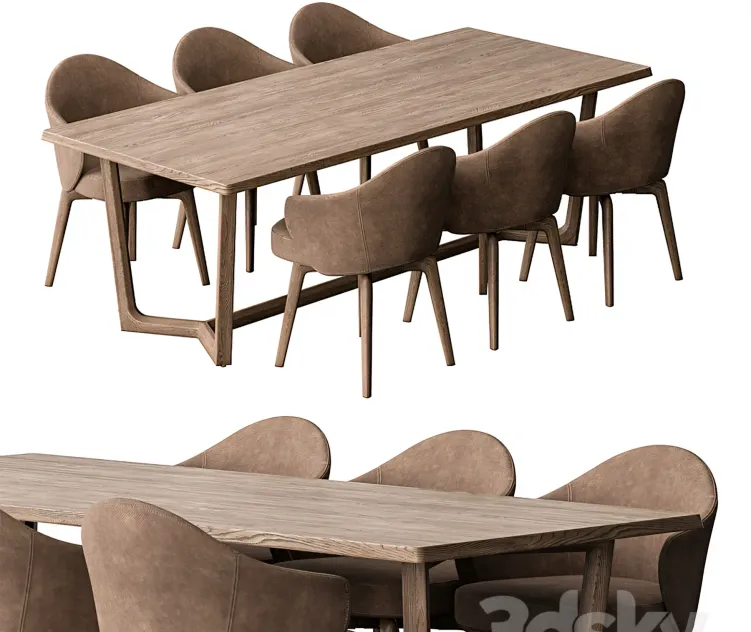 Dinning Table Wooden Set