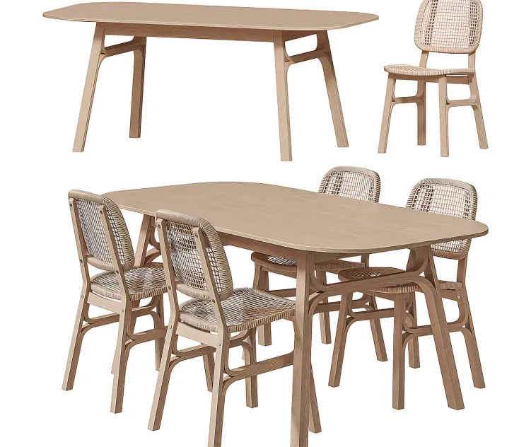 IKEA VOXLOV Dining Table Chair
