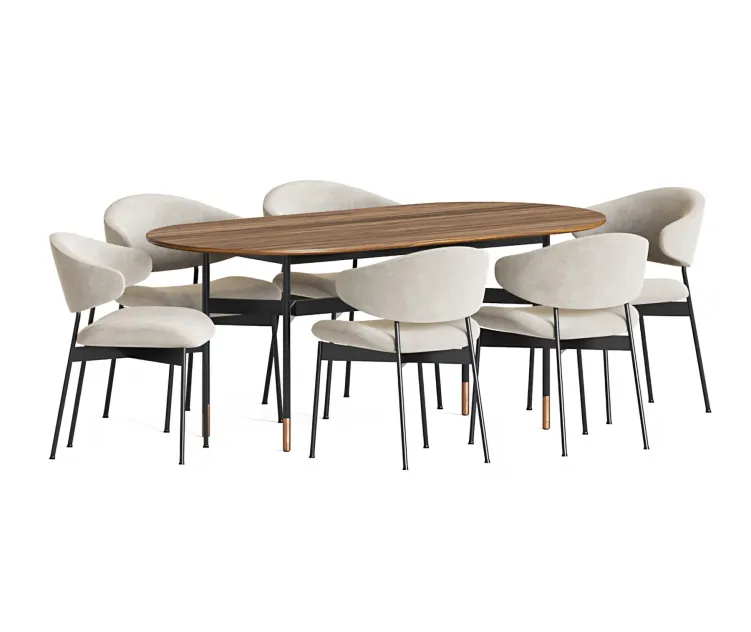 Luz Chair Harri Table Dining Set