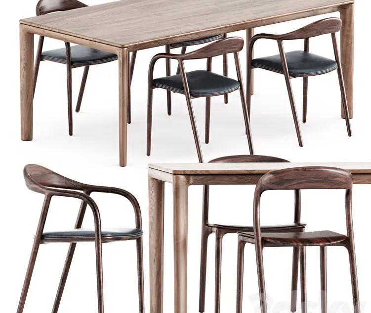 Neva Chairs Neva Table by Artisan