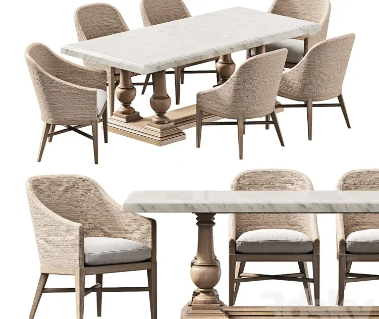 RH DINING SET