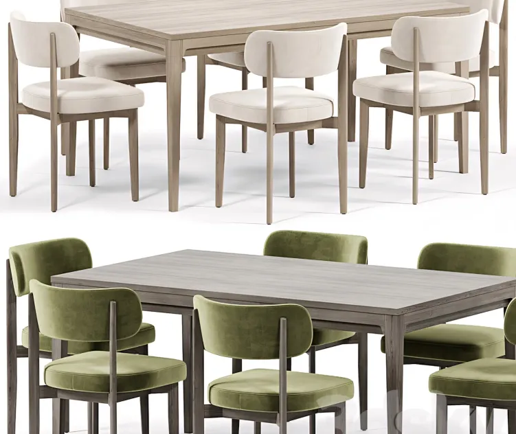 Seam Chair Unit Dining Table by Dantone Home