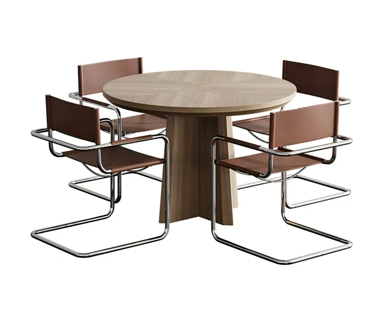 Table CROSS ROUND by Bino Home