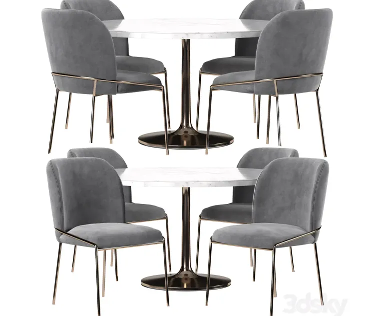 West Elm Crate Barrel Dining Set