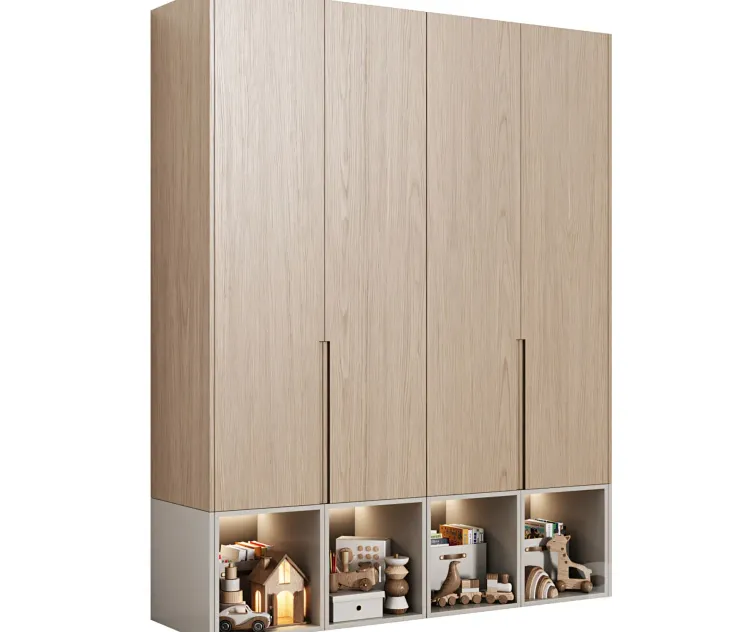 Modular Childrens Wardrobe in a Modern Style