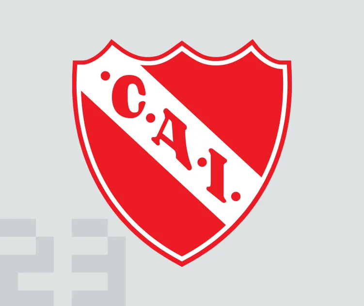 Escudo independiente rojo