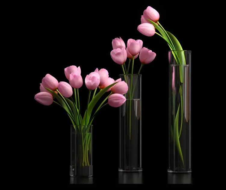 Light pink tulips