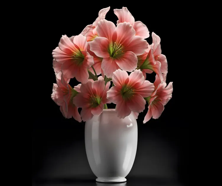 Pink amarylis