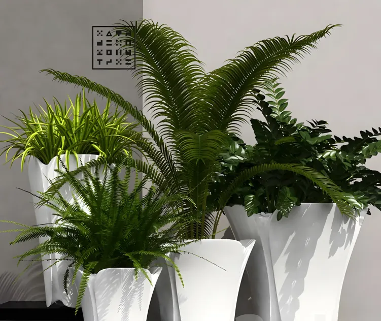 Barcelona design flowerpots