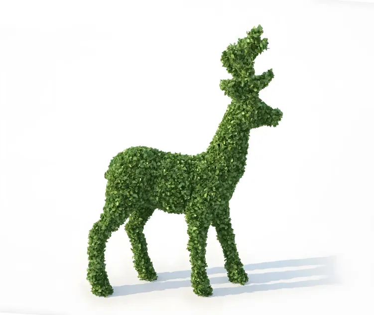 Deer topiary