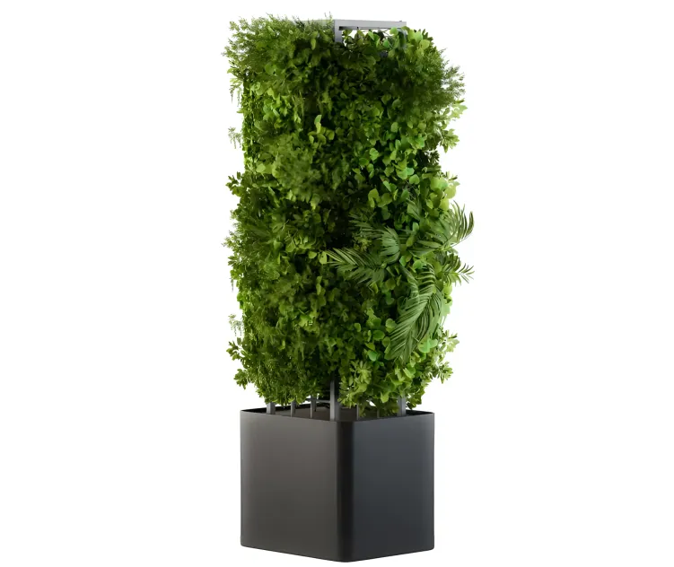 Outdoor plant box vertical garden