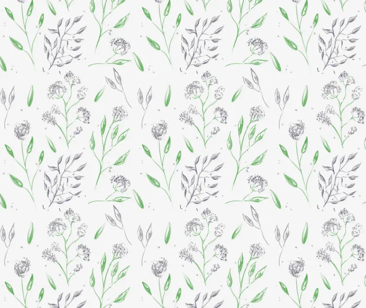 Hand Pnted Floral
