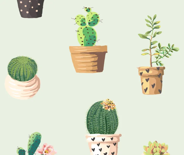 Vintage plant seamless s