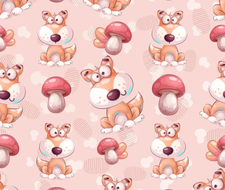 Fox Childish Cartoon Character