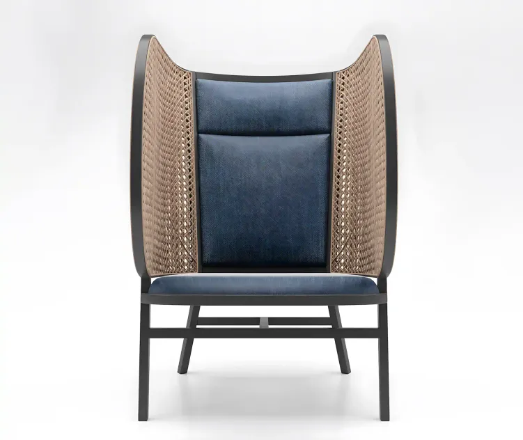 Hideout lounge chair by front