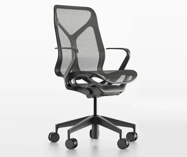 Mid back cosm chair by herman miller
