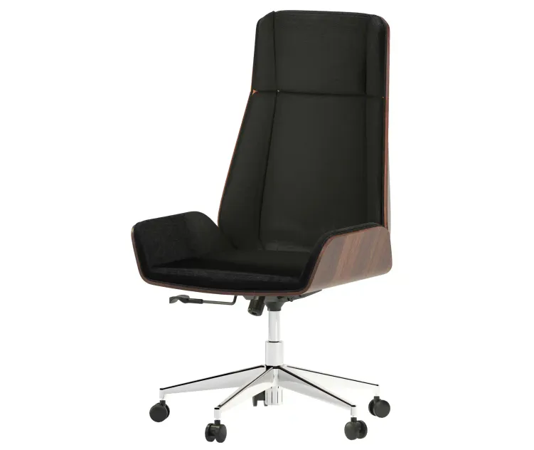 Hazel high back leather chair