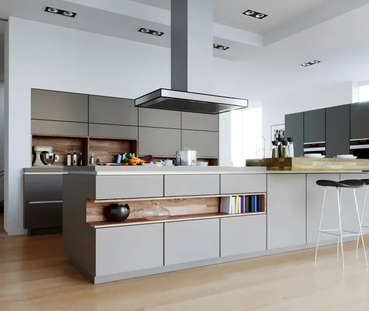 Goldreif by poggenpohl pure kitchen