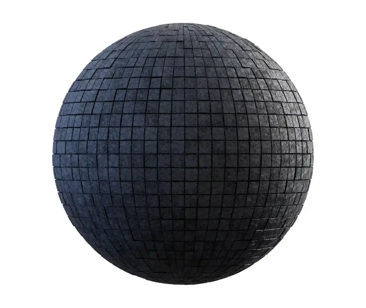 Black wooden pavement