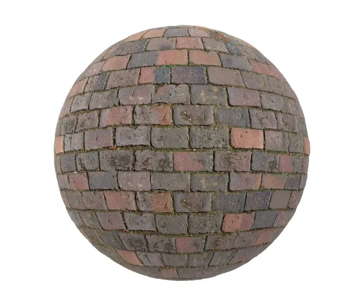 Brick pavement