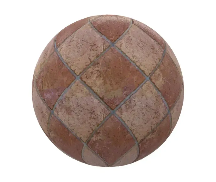 Brown tiles