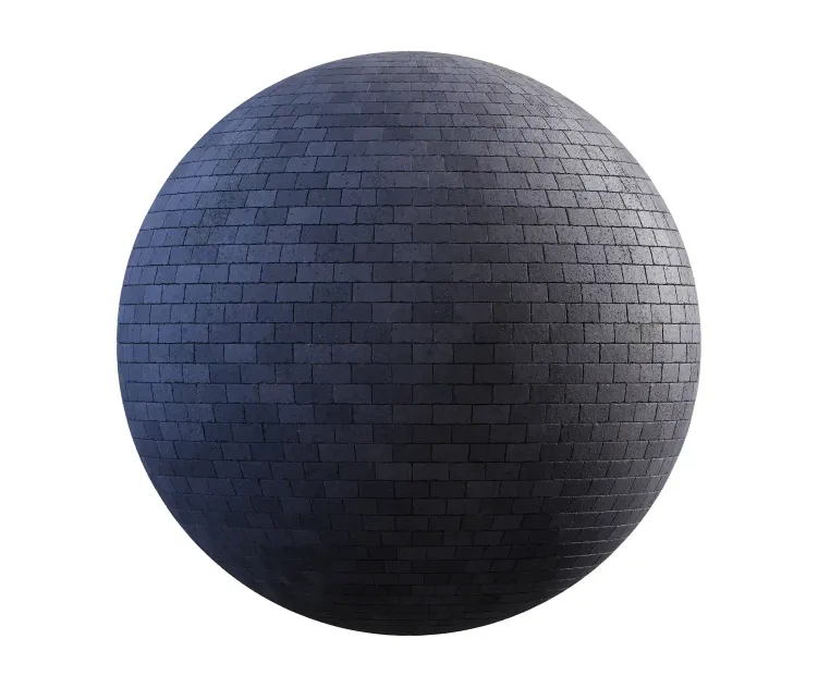 Dark grey concrete pavement