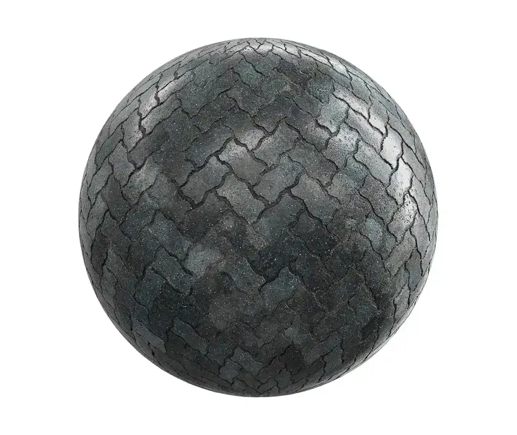 Dark shiny pavement 1