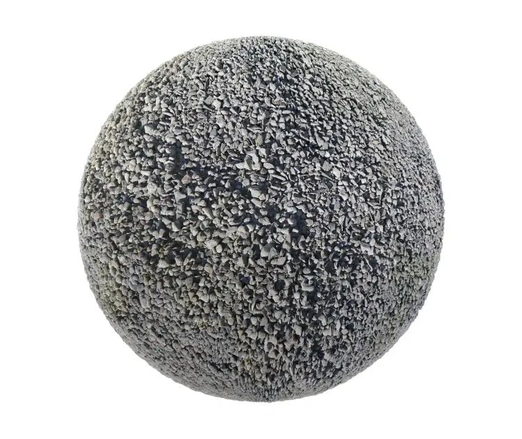 Gravel pavement 6