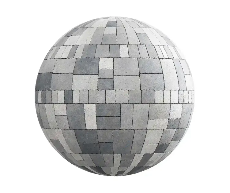 Grey concrete pavement 1