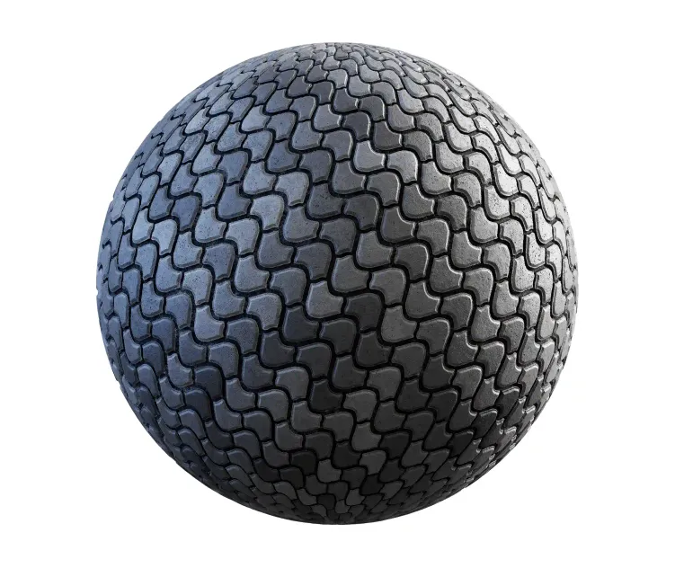 Grey concrete pavement 7