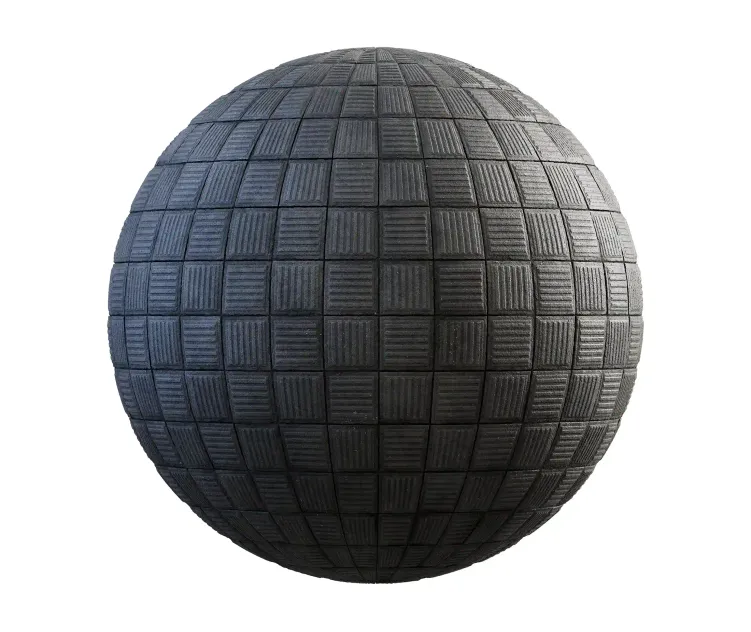 Grey square concrete pavement 2
