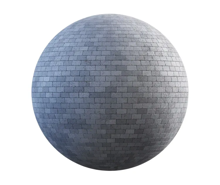 Light grey concrete pavement