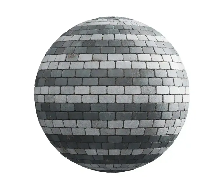 Patterned concrete pavement 1