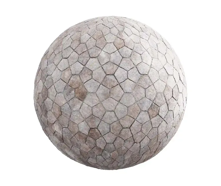 Pentagonal pavement