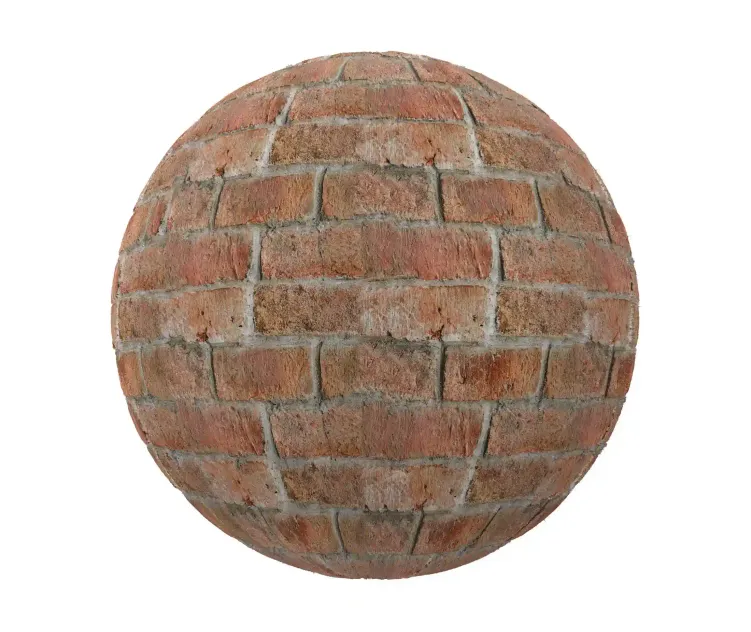 Red brick pavement 4