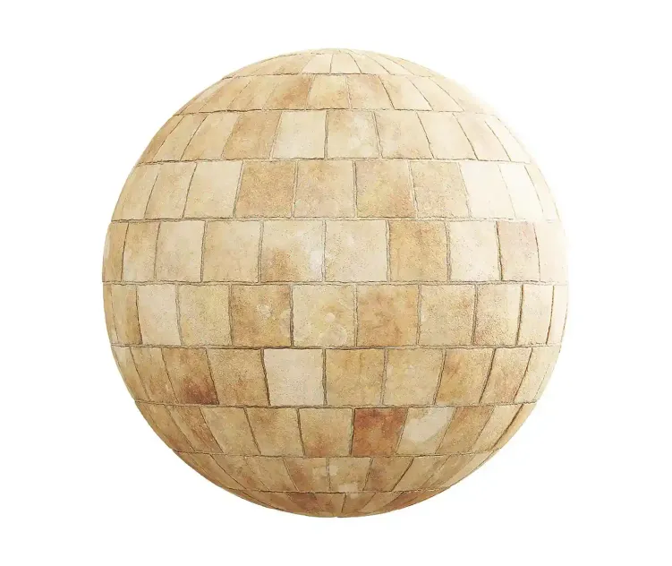 Sandstone pavement