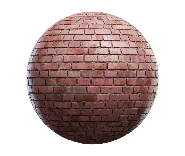 Purple brick wall