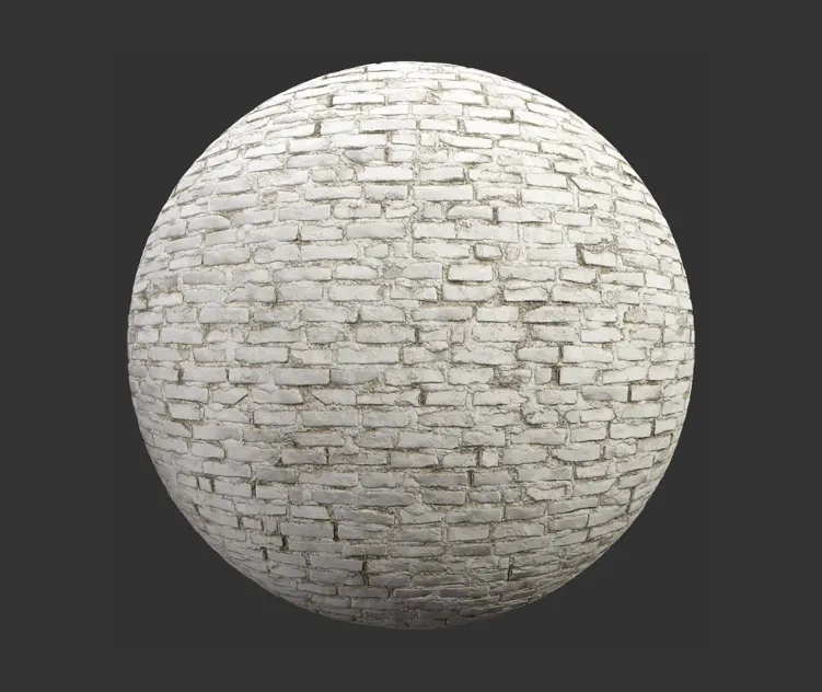 Bricksdustypaintedwhite 2