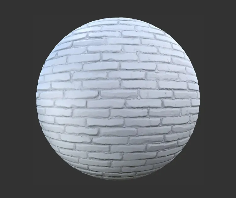 Brickspaintedwhite