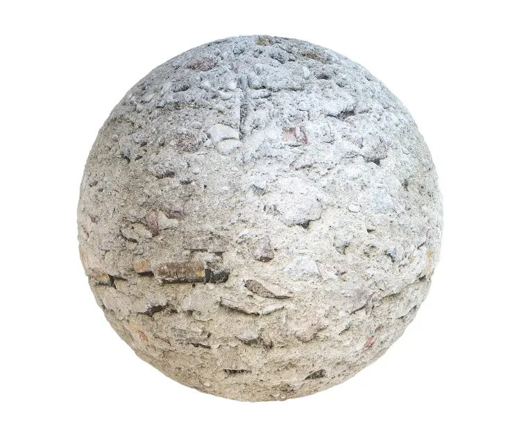 Damaged brick wall 7