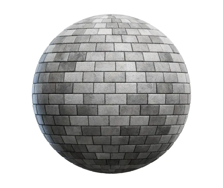 Grey brick wall 5