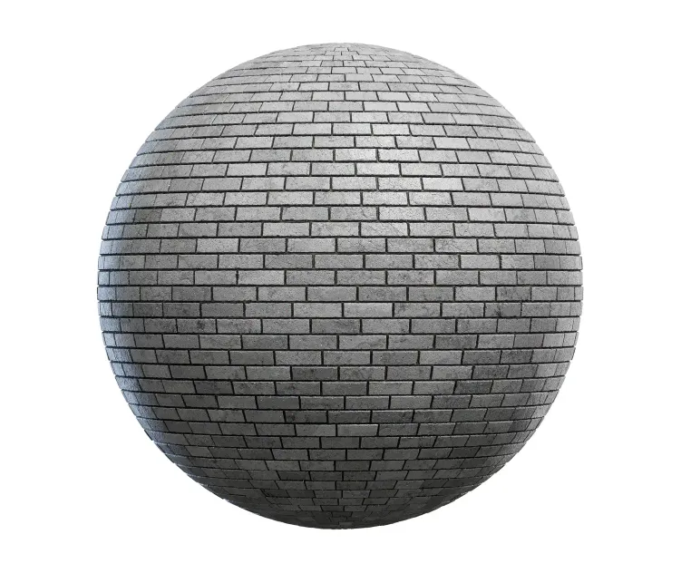 Grey brick wall 6