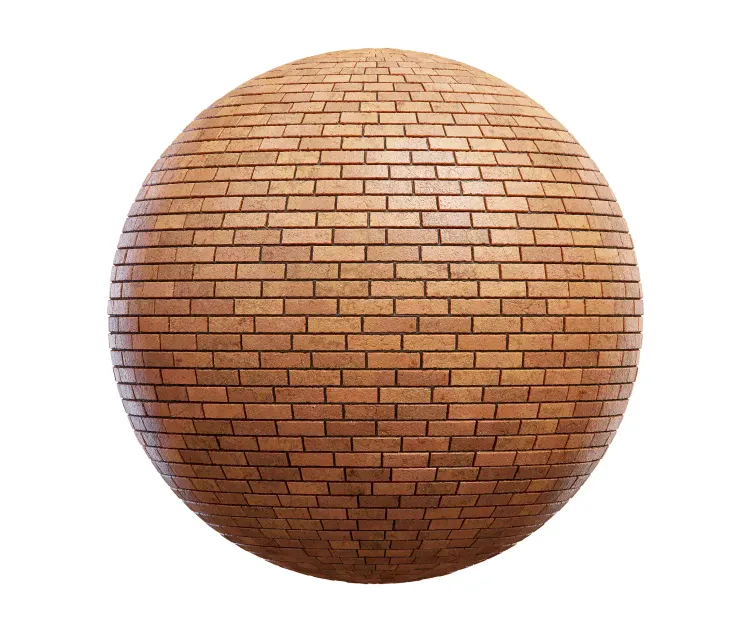 Orange brick wall 4