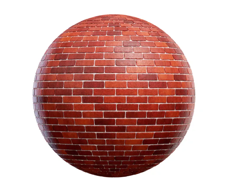 Red brick wall