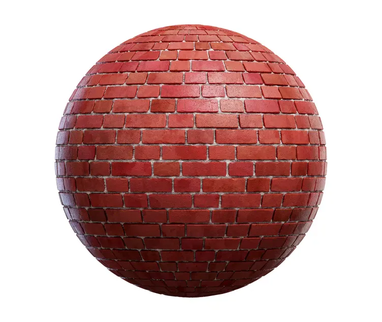 Red brick wall 5